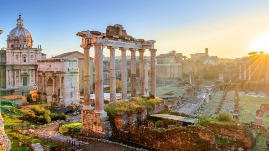 Gladiators & Saints: Colosseum Arena and St. Peter's Prison - Roman Forum and Palatine Hill: Caput Mundi, she-wolf, and power