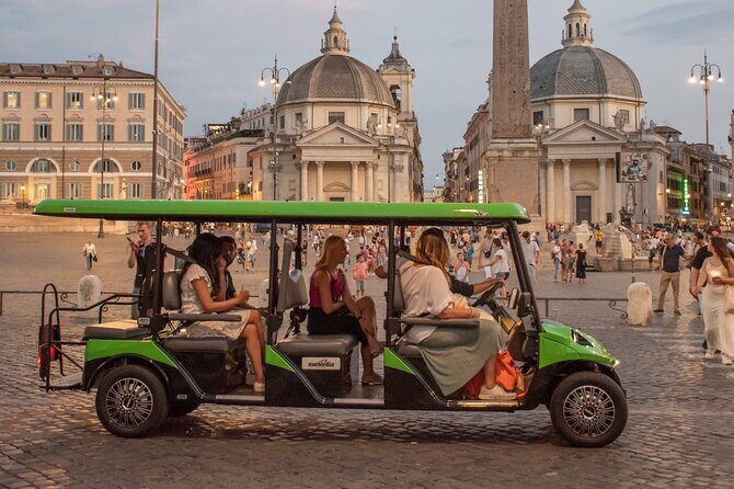 Glide Through Rome on a Golf Cart Adventure - Passing by Marcello’s Theater and the Temple Area