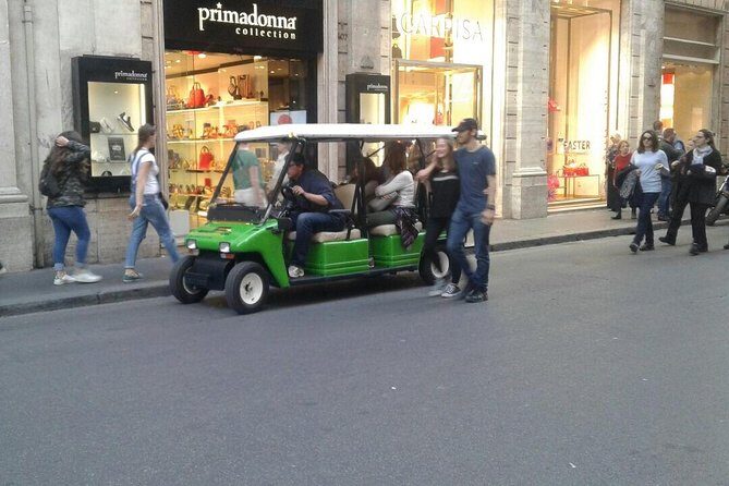 Golf Cart Around Imperial Rome - Why a golf cart works for Imperial Rome