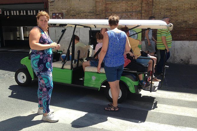 Golf Cart Around Imperial Rome - Piazza Navona: the Domitian stadium feel in real life