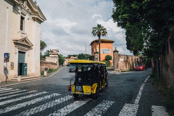 Golf Cart Driving Tour in Rome: 2.5 hrs Catacombs & Appian Way - Leaving the City Through an Ancient Door