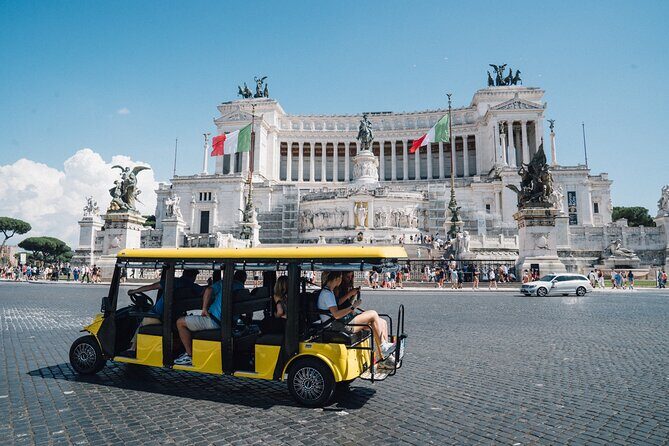 Golf Cart Driving Tour: Rome Express in 1.5 hrs - Meet at V. Monterone and get ready for a smooth cart ride