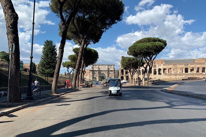 Golf Cart Highlights Tour in Rome - Stop-by-Stop: The Ancient Power Line-Up Around the Colosseum Area