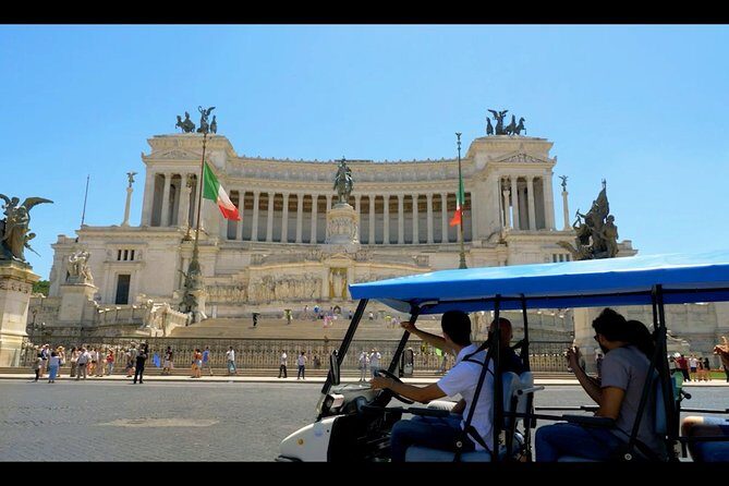 Golf cart tour: explore Rome's iconic landmarkes with ease - A 3-hour Rome highlight reel from your golf cart