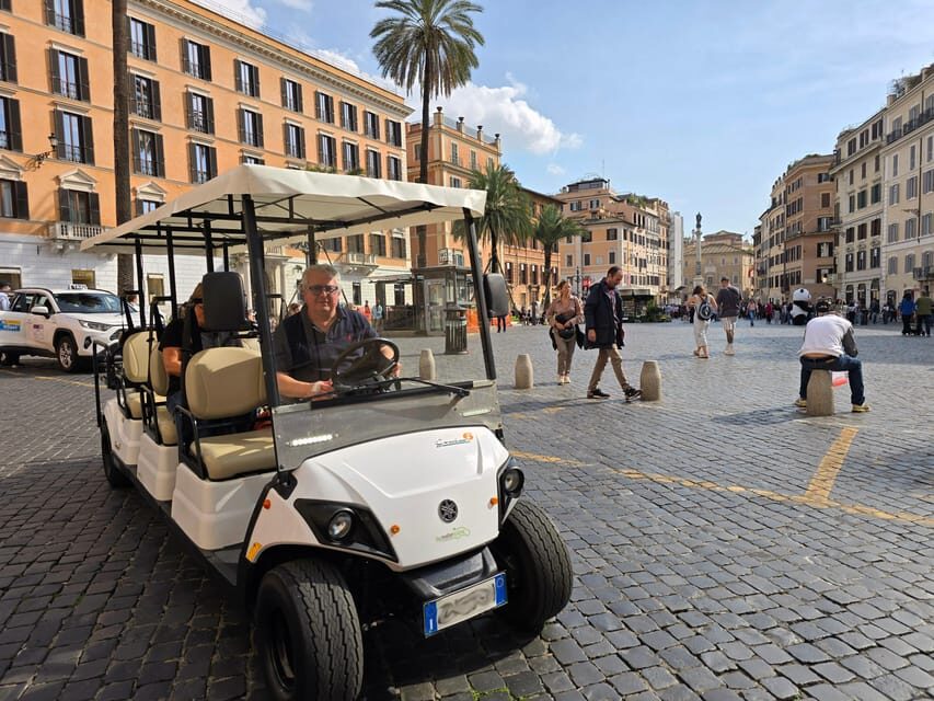 Golf Cart Tour of Rome: 3h with local guide and Gelato - Why Rome’s top sights feel easier by golf cart