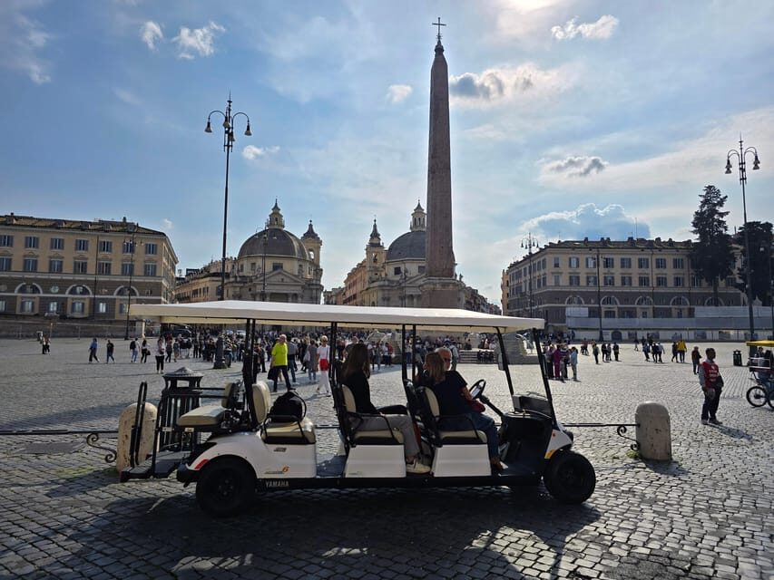Golf Cart Tour of Rome: 3h with local guide and Gelato - Villa Borghese: an early win for views and orientation