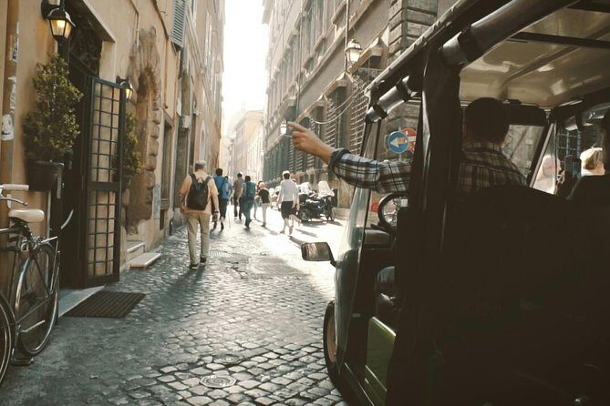 Golf Cart Tour Rome Original since 2005 - Meeting at Harry’s Bar and getting dropped near your dinner plans