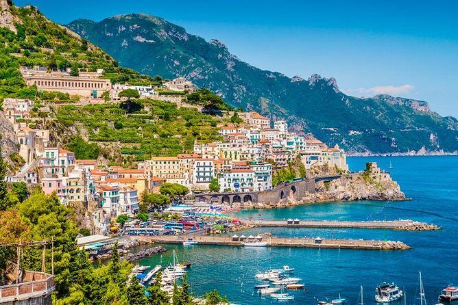 Grand Tour to Pompeii (with private guide) & the Amalfi Coast from Rome & back - Comfort and communication: Mercedes, bottled water, and English help