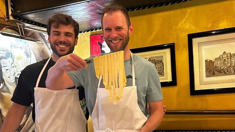 Hands-On Pasta & Tiramisu Class near Colosseum - The fresh pasta lesson: learning dough by touch, not just by timing