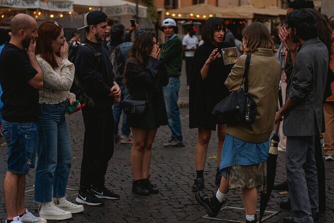 Haunted Rome Ghost Night Walking Tour - Fontana del Mascherone: the warning on the fountain