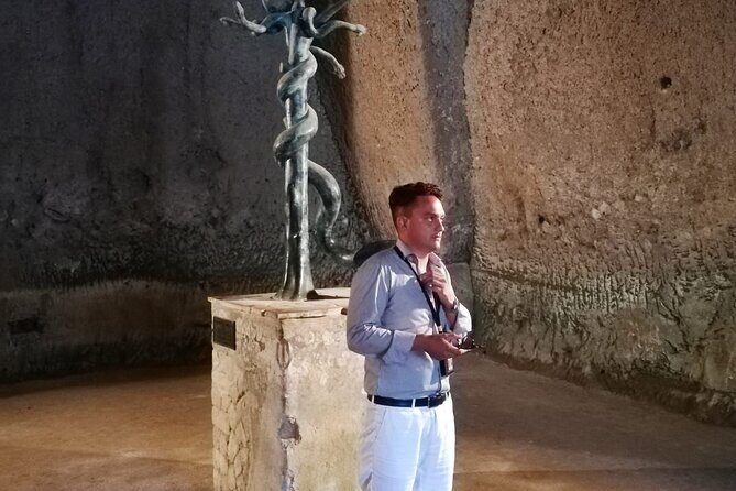 Herculaneum Private Tour with an Expert Archaeologist - Frescoes, mosaics, marble floors, and charred wood objects