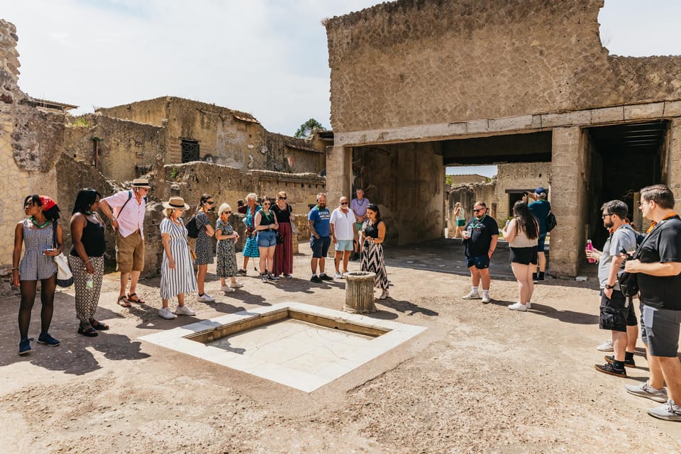 Herculaneum: Skip-the-Line Guided Tour with Archaeologist - Casa dell’Albergo and Casa del Salone Nero: The City’s Variety