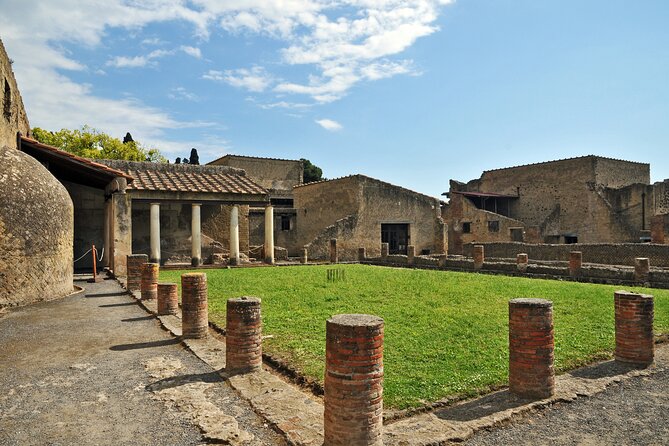 Herculaneum, Vesuvius and Pompeii Full Day Tour from Naples - Pompeii Archaeological Park: Audio Guide with Map, Big Sights, and a Tight Clock