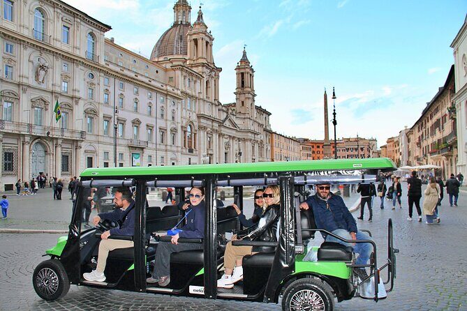 Highlights of Rome: Golf Cart Tour with Artisanal Gelato Tasting - Meeting Point and How the Tour Pace Feels