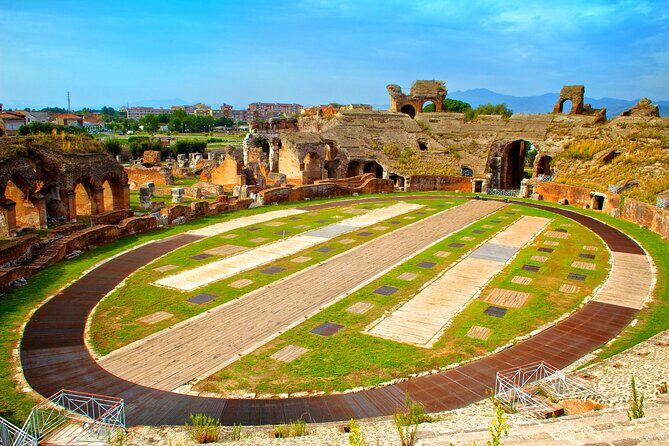 History & Local Wines: Amphitheater, Mitrium and Winery Visit - Vesuvius-view winery tasting: local wines with real food