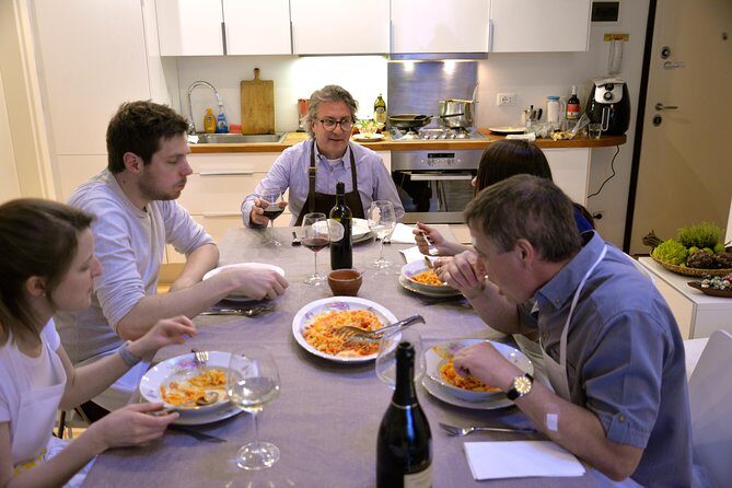 Home Cooking in Testaccio: Cacio e Pepe, Amatriciana, Carbonara - The sit-down Roman meal: wine, coffee, and dessert with your pasta