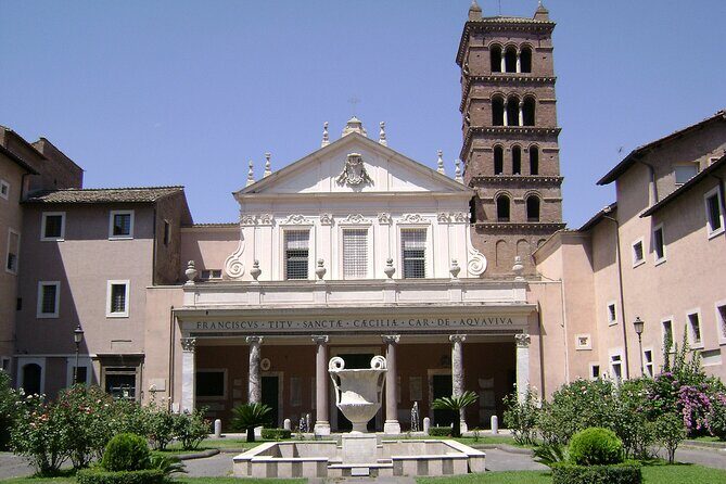 Jewish Quarter and Trastevere District Private Walking Tour - The synagogue stop by the Tiber: plan for an outside look