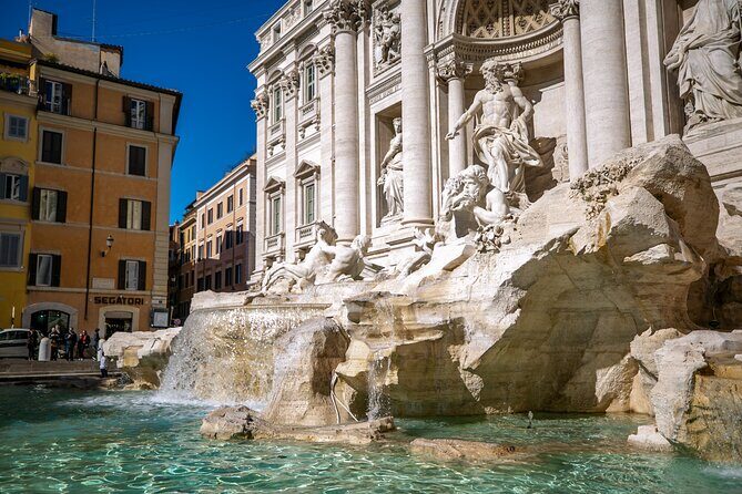 Kid-Friendly Private Tour of Rome with Spanish Steps Trevi Navona & Pantheon - Trevi Fountain: Baroque Magic and a Coin-Toss Tradtion