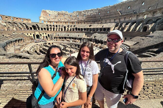 Kid-Friendly Private Tour of the Colosseum & Roman Forum - Entering the Colosseum With Stories Kids Actually Follow