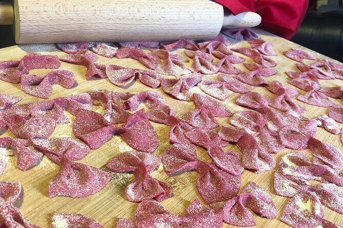 Kids Pasta & Tiramisu Cooking Class with a View in Rome - What you’ll make: farfalle, cavatelli, and natural-color pasta