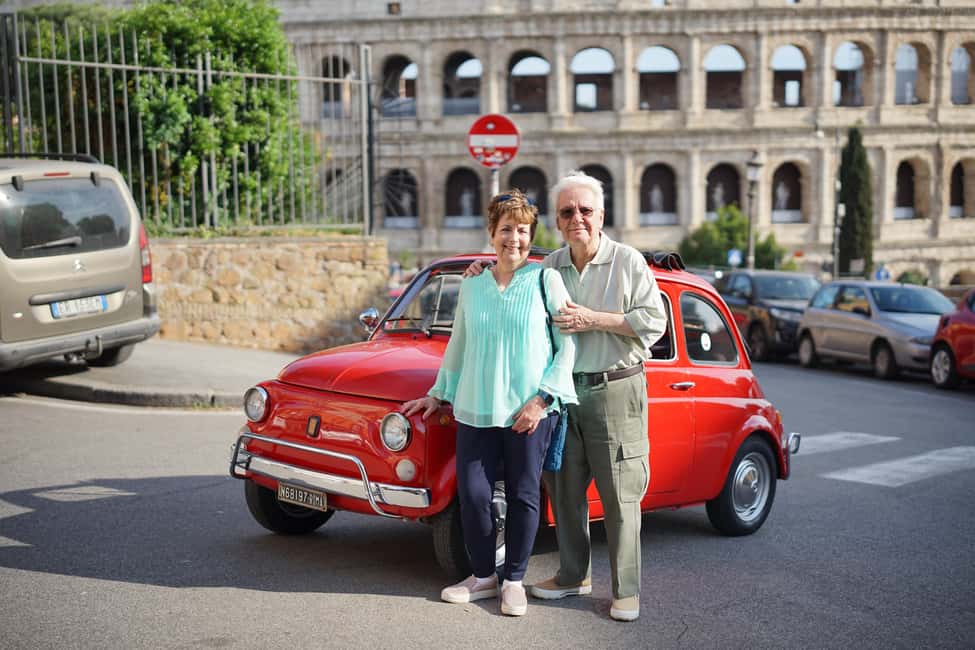 La Dolce Vita: Cruising Rome in a Classic Fiat 500 - Gianicolo Hill: The Best “Rome From Above” Moment