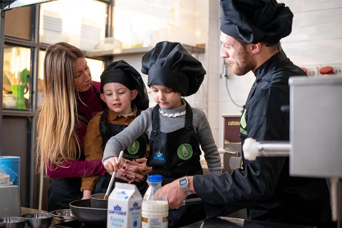 Learn to Make Gelato in Rome — Small Group, Family-Friendly - Meeting point near Castel Sant’Angelo: show up ready