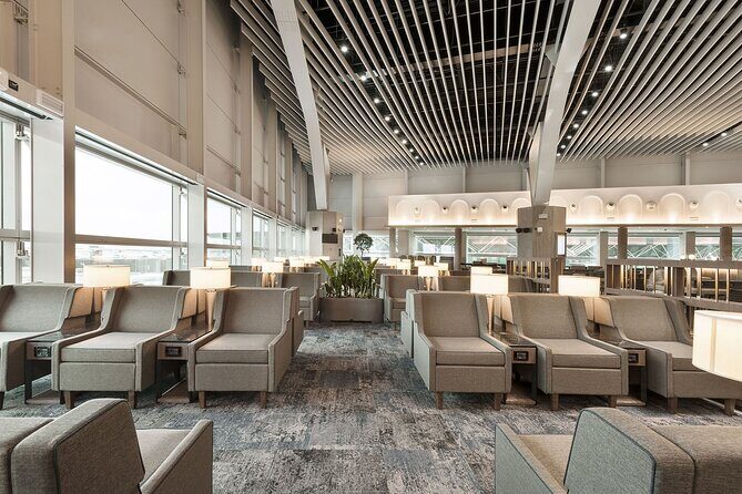 Leonardo da Vinci Airport Plaza Premium Lounge, Terminal 3 Departures - Entering the right Rome Fiumicino zone: Area E can be the whole game