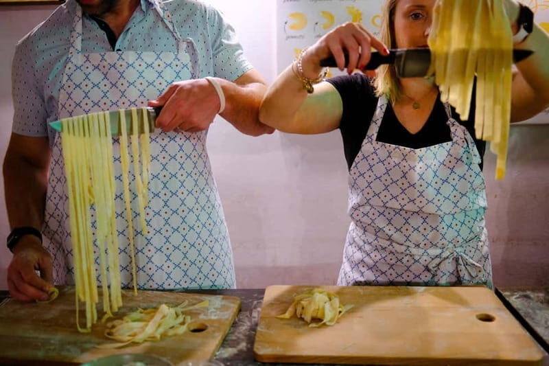 Lunchtime Pasta Pro Workshop - Making Pasta Dough and Cutting Fresh Fettuccine