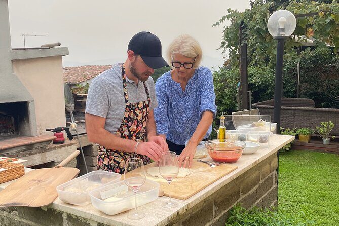 Mamma's Pizza Class in Roman Countryside - Roman countryside villa cooking with Jamila and Mamma Enrica
