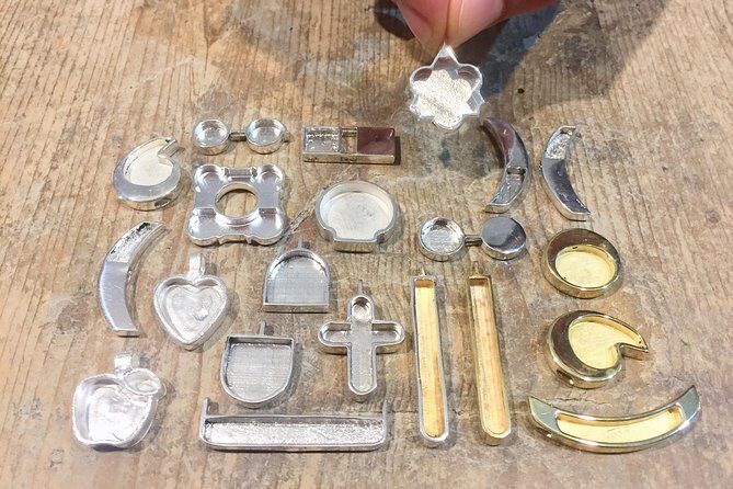 Micromosaic Jewelry Workshop in Rome, Italy - What You Choose: Pendant Frame, Chain, and Materials