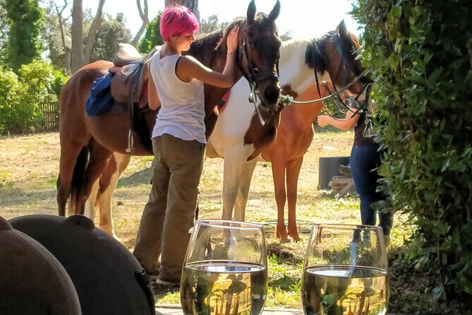 Middle day out of Rome on Horseback with meals included - Meals and that mini-house overnight: part of the value, not just extras
