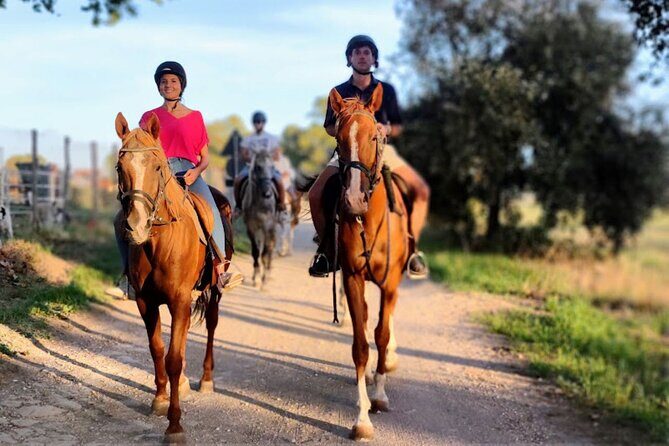 Middle day out of Rome on Horseback with meals included - Day 1: getting picked up, settling in, then riding the Natural Reserve