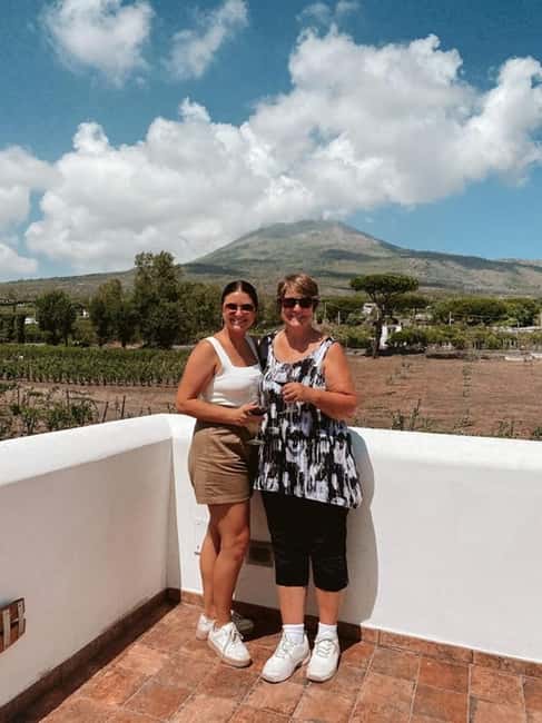 Mount Vesuvius: 5 Wine Tastings with Tour & Lunch Included - Cellar tour: learning winemaking from grape to bottle