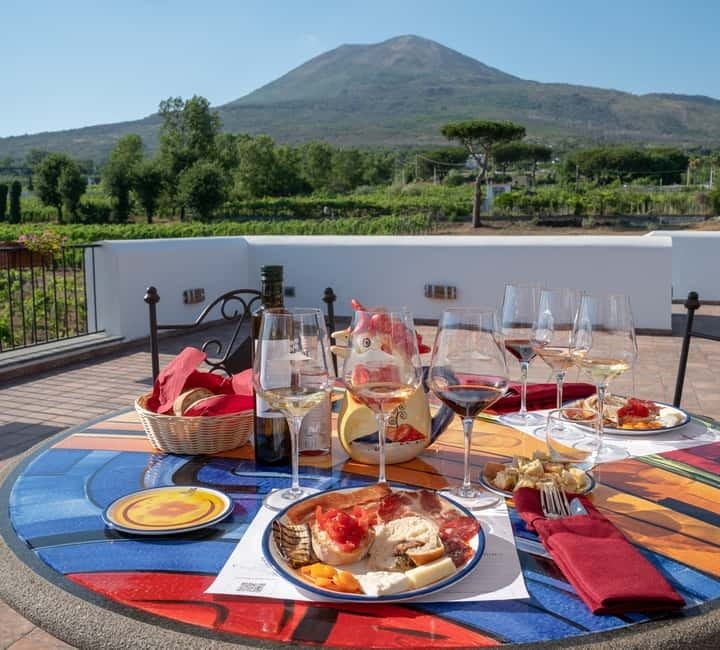 Mount Vesuvius: 5 Wine Tastings with Tour & Lunch Included - The lunch pairing: Campania plates matched to the wines