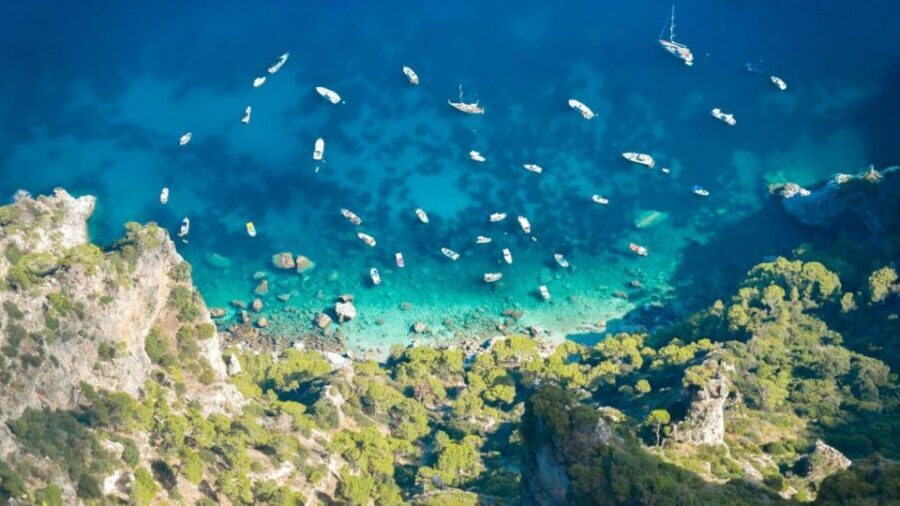 Naples: Capri Transfer with Island Boat Tour and Free Time - The Ferry Crossing: when to settle in and what to expect
