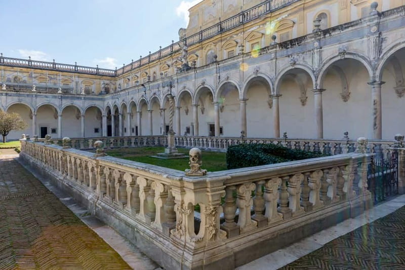 Naples: Certosa San Martino Tour with an Art Historian Guide - Cloister cells and the 1590 renovation story