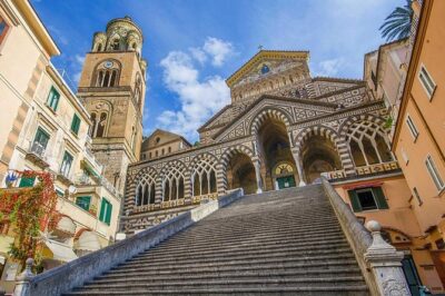 Naples cruise excursion day tour Positano Amalfi Ravello Amalfi coast - Positano: cliffside lanes, a famous church dome, and real-time wandering
