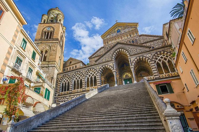 Naples cruise excursion day tour Positano Amalfi Ravello Amalfi coast - Positano: cliffside lanes, a famous church dome, and real-time wandering