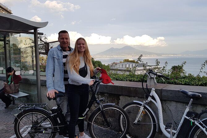 Naples electric bike tour Partenope - Stop 1: Spaccanapoli—where the old city feels like a living maze