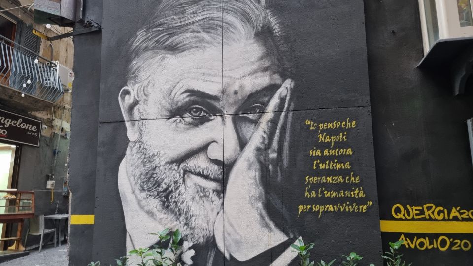 Naples Essentials: Monuments, Local Life & Street Art - Quartieri Spagnoli and the Maradona murals: everyday Naples with meaning
