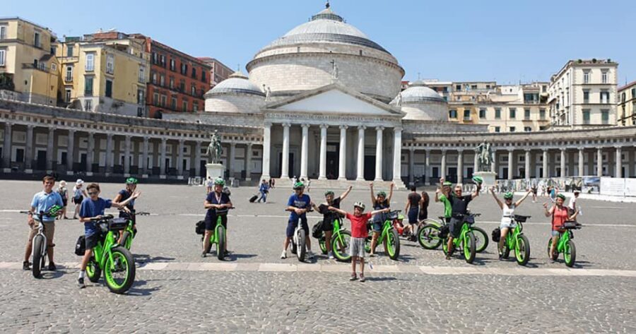 Naples: Guided Fat e-Bike Tour - Via dei Mille and Mergellina: shopping streets, then Parthenope’s fountain