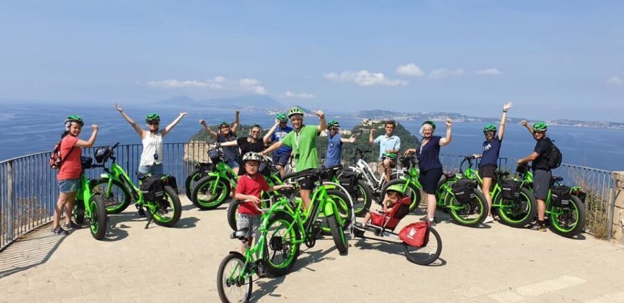 Naples: Guided Fat e-Bike Tour - S. Antonio a Posillipo Terrace: where Naples opens up