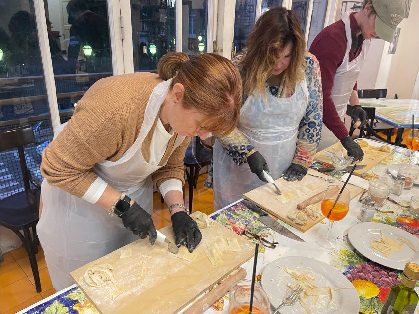 Naples: Pasta Cooking Class with Tiramisù and a Drink - The 2-hour flow: knead, shape, fill, then sit down to eat