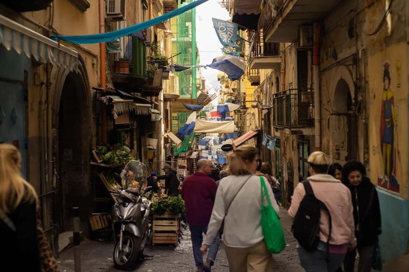 Naples: Pasta, Wine & Authentic Food Tour - Lungomare Caracciolo: craft beer with Mount Vesuvius in the background
