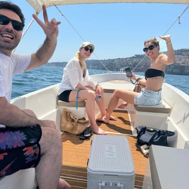 Naples: Private Coastline Boat Tour - Castel dell’Ovo and Borgo Marinari from the Water