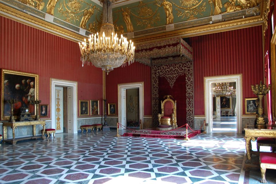 Naples: Royal Palace and Spanish Quarter Private Tour - The Grand Staircase and Court Theatre Stops