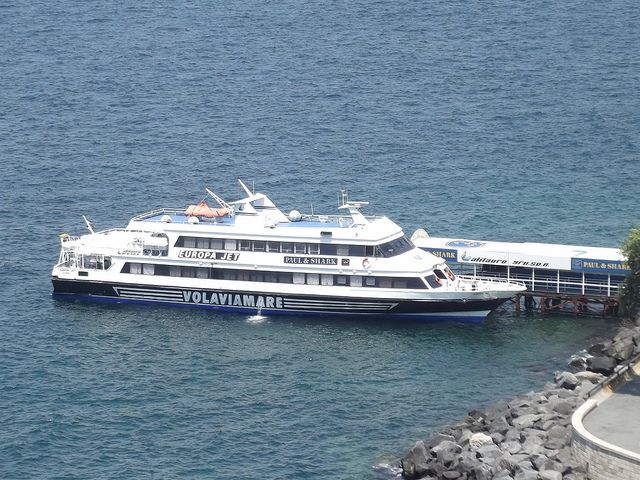 Naples to Ischia One Way Transfer - The Sea Crossing: a Smooth Ride Over the Busy Bits