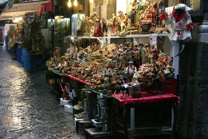 Naples Top Sights & Underground small group tour - San Gregorio Armeno: artisan nativity scenes in a working tradition