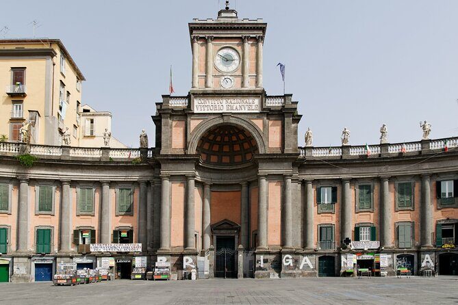 Naples walking tour + Neapolis buried - Start at Piazza Municipio: the Neptune fountain makes orientation easy