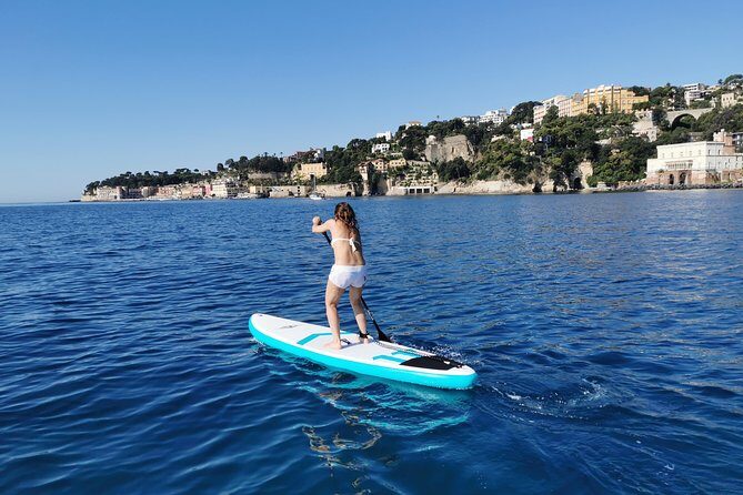 Napoli SUP Paddle Boarding Experience - Gear That Helps You Enjoy It: Board, Life Jacket, Paddle, and Dry-Bags